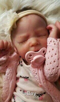 Reborn doll Darren Micro rooted/Realistic/magnet/COA