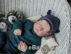 Reborn doll Levi Bonnie Brown, artist-Elena Radimich