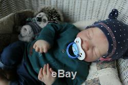 Reborn doll Levi Bonnie Brown, artist-Elena Radimich