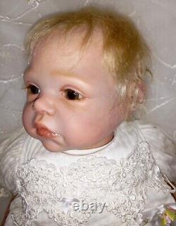 Romie Strydom Janie Reborn Doll 22 Inches By Cindy's Cradle With Coa