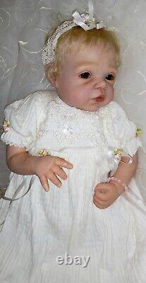 Romie Strydom Janie Reborn Doll 22 Inches By Cindy's Cradle With Coa