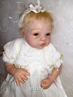 Romie Strydom Janie Reborn Doll 22 Inches By Cindy's Cradle With Coa