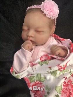 Rose By Toby Morgan. Silicone Baby Doll. Poured By Sherry Bowden. Armatures