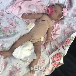 Rose By Toby Morgan. Silicone Baby Doll. Poured By Sherry Bowden. Armatures