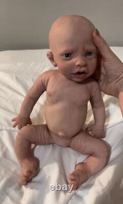 S. O. L. E Evelyn Full Body Silicone Reborn Doll by Dawn Bowie
