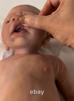S. O. L. E Evelyn Full Body Silicone Reborn Doll by Dawn Bowie