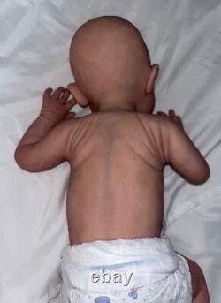 S. O. L. E Evelyn Full Body Silicone Reborn Doll by Dawn Bowie