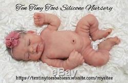 SALE £1250 OFF Zoe full bodied silicone baby by Linda Moore reborn doll baby