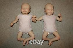 SOLD OUT reborn preemie twins aria toby morgan(17,3lbs, full limbs)RARE