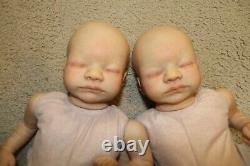 SOLD OUT reborn preemie twins aria toby morgan(17,3lbs, full limbs)RARE