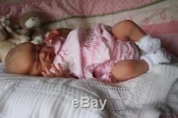 SOLE Journey by Laura Lee Eagles a Beautiful Reborn 3/4 Torso Baby Girl Jasmine