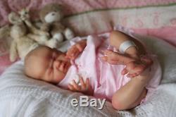 SOLE Journey by Laura Lee Eagles a Beautiful Reborn 3/4 Torso Baby Girl Jasmine