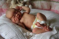 SOLE Journey by Laura Lee Eagles a Beautiful Reborn 3/4 Torso Baby Girl Jasmine