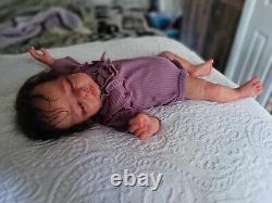 SOLE Reborn Preemie Baby Zori By Dawn Mcleod Hand Painted Gorgeous Doll