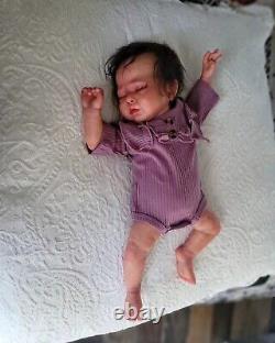 SOLE Reborn Preemie Baby Zori By Dawn Mcleod Hand Painted Gorgeous Doll