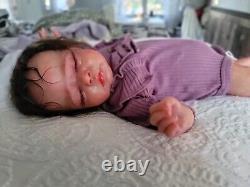 SOLE Reborn Preemie Baby Zori By Dawn Mcleod Hand Painted Gorgeous Doll