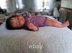 SOLE Reborn Preemie Baby Zori By Dawn Mcleod Hand Painted Gorgeous Doll