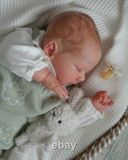 SOLE sweet reborn doll, 22 inch, 3580 grams, painted hair, magnetic pacifier SOLE sweet reborn doll, 22 inch, 3580 grams, painted hair, magnetic pacifier