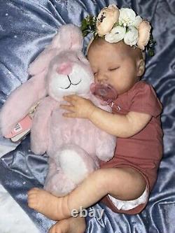 STORKS DELIVERY CO. NURSERY Reborn Baby Girl Newborn Lifelike COA Bountiful Baby