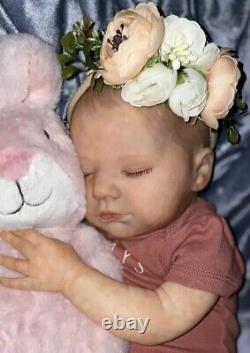 STORKS DELIVERY CO. NURSERY Reborn Baby Girl Newborn Lifelike COA Bountiful Baby