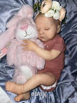 STORKS DELIVERY CO. NURSERY Reborn Baby Girl Newborn Lifelike COA Bountiful Baby