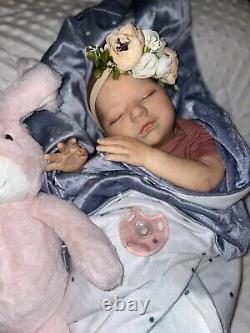 STORKS DELIVERY CO. NURSERY Reborn Baby Girl Newborn Lifelike COA Bountiful Baby