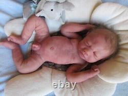 SUPER SOFT Full BODY SILICONE Baby BOY Doll MIKEY PROTOTYPE Preemie