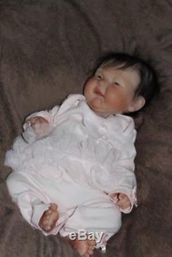 Sakura Full Body Solid Silicone Newborn Asian Chinese Baby Girl Michelle Fagan
