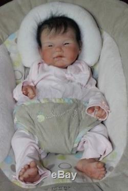 Sakura by Michelle Fagan Ecoflex Solid Full Body Silicone Asian baby Girl