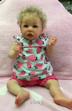 Saskia Reborn Baby Girl By Bonnie Brown Pre-owned