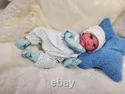 Silicone Doll Cuddle Baby Micro Preemie Ooak Reborn Baby Doll