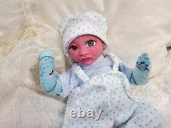 Silicone Doll Cuddle Baby Micro Preemie Ooak Reborn Baby Doll