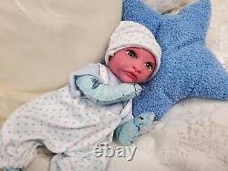 Silicone Doll Cuddle Baby Micro Preemie Ooak Reborn Baby Doll