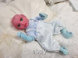 Silicone Doll Cuddle Baby Micro Preemie Ooak Reborn Baby Doll