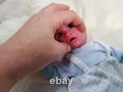 Silicone Doll Cuddle Baby Micro Preemie Ooak Reborn Baby Doll