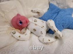 Silicone Doll Cuddle Baby Micro Preemie Ooak Reborn Baby Doll cyclops Alien