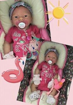 Silicone Doll Full Body Baby Girl Charlie Elena Westbrook Boo Boo Soft Eco 20 LE