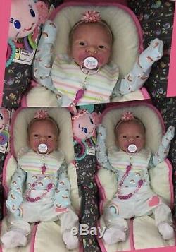 Silicone Doll Full Body Baby Girl Charlie Elena Westbrook Boo Boo Soft Eco 20 LE