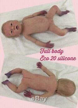 Silicone Doll Full Body Baby Girl Charlie Elena Westbrook Boo Boo Soft Eco 20 LE