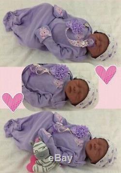 Silicone Full Body Doll Baby Girl Soft Newborn Open Mouth