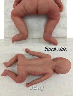 Silicone Full Body Doll Baby Girl Soft Newborn Open Mouth