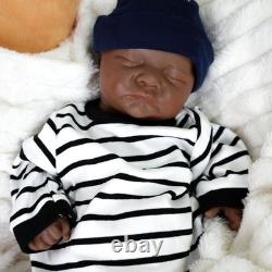 Silicone Reborn Baby 17.72 INCH Loulou Reborn Boy Realistic Newborn Doll