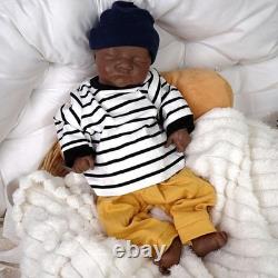 Silicone Reborn Baby 17.72 INCH Loulou Reborn Boy Realistic Newborn Doll
