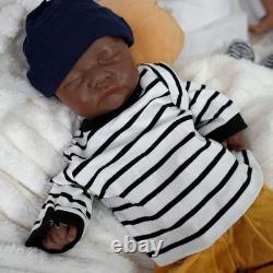 Silicone Reborn Baby 17.72 INCH Loulou Reborn Boy Realistic Newborn Doll