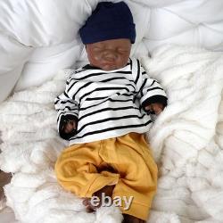 Silicone Reborn Baby 17.72 INCH Loulou Reborn Boy Realistic Newborn Doll