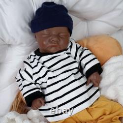 Silicone Reborn Baby 17.72 INCH Loulou Reborn Boy Realistic Newborn Doll