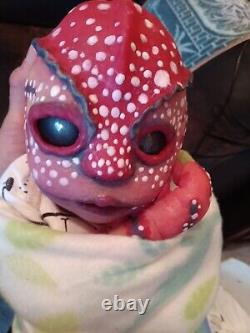 Silicone Reborn Baby Alien