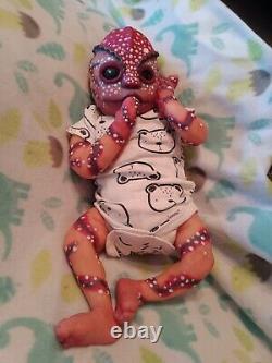 Silicone Reborn Baby Alien