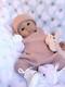 Silicone Reborn Baby Doll Girl Lifelike 19 Soft Floppy Squishy Newborn 7Lbs