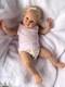 Silicone Reborn Baby Dolls Eyes Open 24 Inch Realistic Dolls Toddler Girl Real